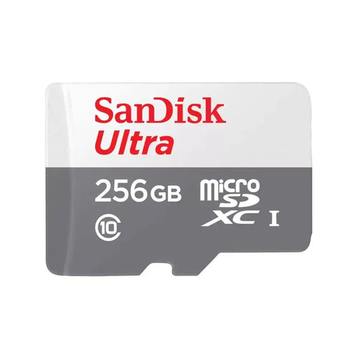 SanDisk Ultra 256 GB MicroSDXC UHS-I Class 10 - SecureDigital flash memoriesPAM-SDG<<<Memory devicesPAM<<<ActionPL