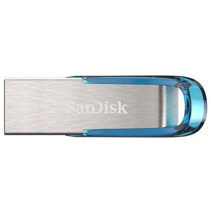 SanDisk Ultra Flair USB flash drive 32 GB USB Type-A 3.2 Gen 1 (3.1 Gen 1) Blue Silver - FlashDrivesPAM-FLD<<<Memory