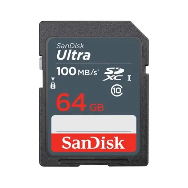 SanDisk Ultra memory card 64 GB SDXC UHS-I Class 10 - SecureDigital flash memoriesPAM-SDG<<<Memory devicesPAM<<<ActionPL
