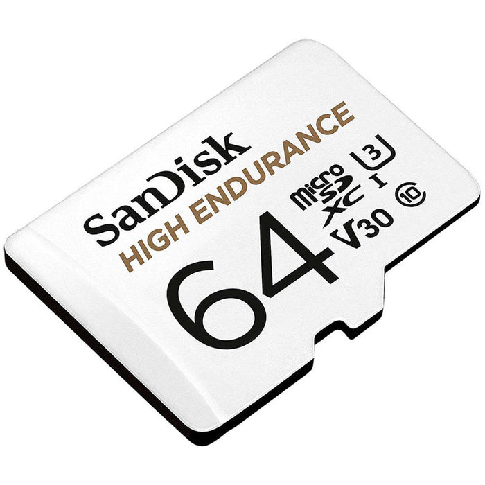 Memory card SANDISK micro SDXC UHS-I, U3, SD Adapter, 64GB