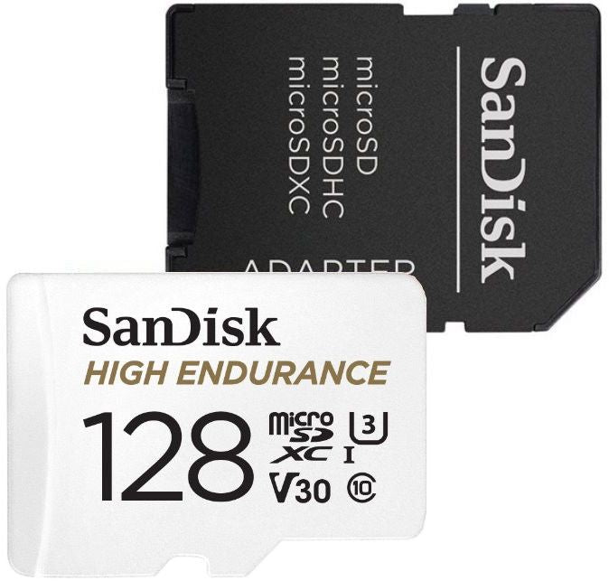 Memory card SANDISK micro SDXC UHS-I, U3, SD Adapter, 128GB