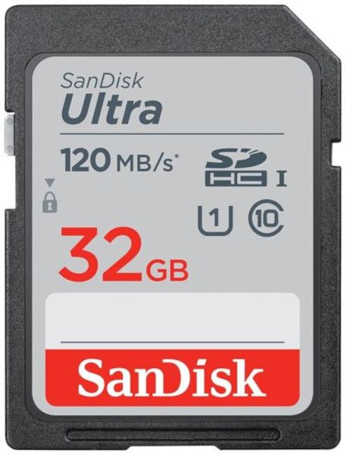 SANDISK Ultra SDHC memory card, 32GB