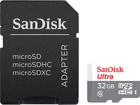 Memory card SANDISK Ultra microSDHC UHS-I, 32GB