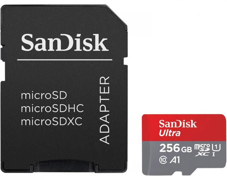 SANDISK Ultra microSDXC memory card, 256GB