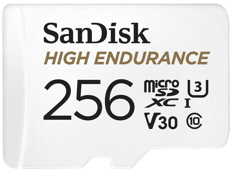 Memory card SANDISK micro SDXC UHS-I, U3, SD Adapter, 256GB