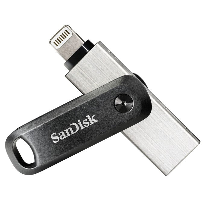 SanDisk 00183588 USB flash drive 128 GB USB Type-A / Lightning 3.2 Gen 1 (3.1 Gen 1) Black, Silver