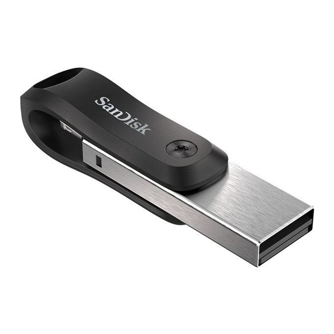 SanDisk 00183588 USB flash drive 128 GB USB Type-A / Lightning 3.2 Gen 1 (3.1 Gen 1) Black, Silver