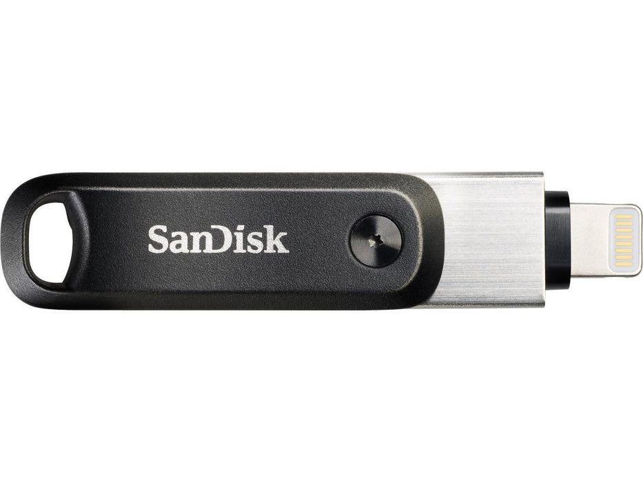 USB memory SanDisk iXpand Flash Drive Go, for Apple iPhone and iPad, USB 3.1 Gen 1, 256GB, Silver