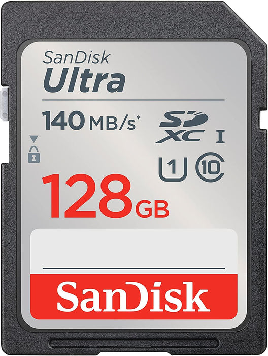 SANDISK Ultra SDXC memory card, 128GB