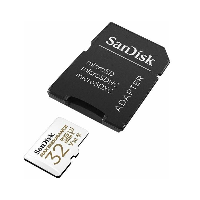 SANDISK MAX Endurance micro SDHC memory card, SD Adapter, 32GB