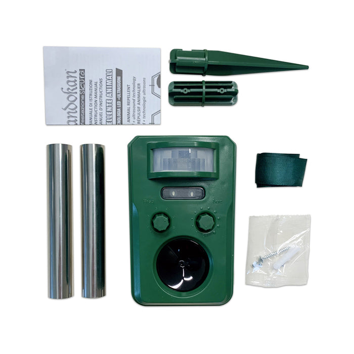 ULTRASONIC ELECTRONIC DEVICE AGAINST WILD ANIMALS SANDOKAN 7684