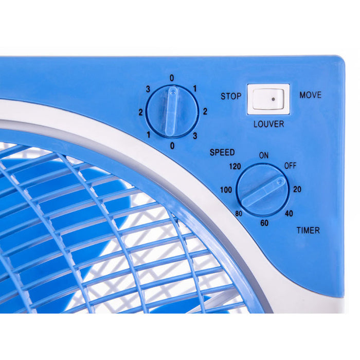 Fan SANG SBX-12 WHITE/BLUE, 40.0 W, TIMER