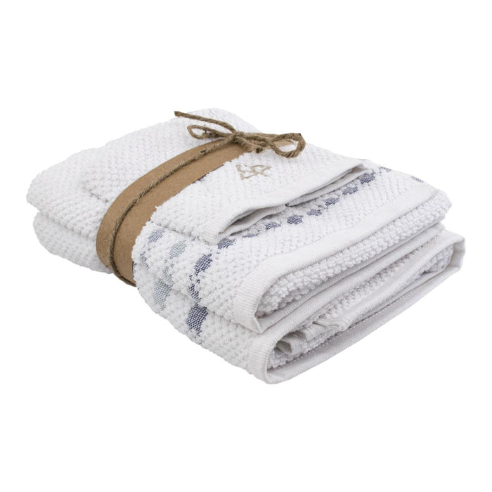 SKY BLUE TOWELS SET