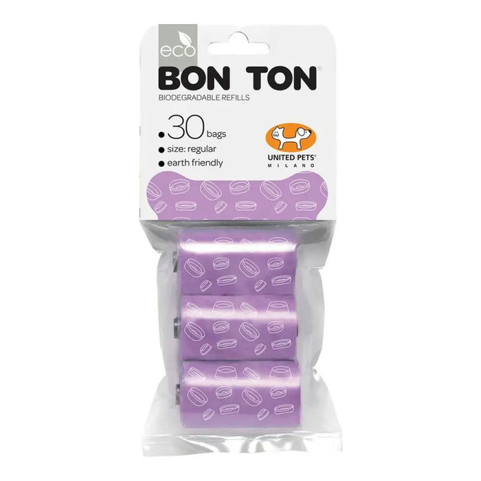Sanitary bags United Pets Bon Ton Regular Dog Lilac (3 x 10 uds) - Домашни Животни<<<Дом Градина<<<BigBuy&&&Пътуване и