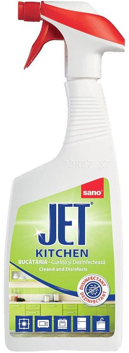 Пяна за почистване на кухня Sano - Jet Kitchen, 750 ml