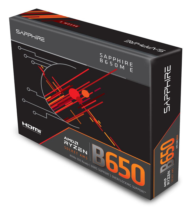 Sapphire B650M-E AMD B650 Socket AM5 micro ATX
