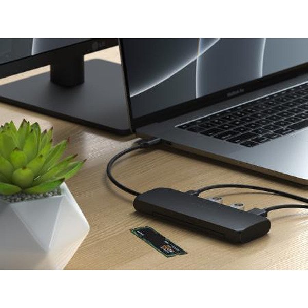 HUB USB Satechi Type-C (SSD, HDMI 4K, 2xUSB-A) ST-UCHSEK