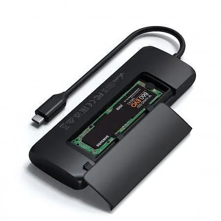 HUB USB Satechi Type-C (SSD, HDMI 4K, 2xUSB-A) ST-UCHSEK