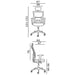 SATURN OFFICE CHAIR - Офис столове<<<Мебели и обков<<<Мебели и интериор<<<Praktiker