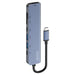 Savio AK-82 interface hub USB Type-C 5000 Mbit/s Black - AdaptersKBA-ADA<<<Cables and adaptersKBA<<<ActionPL