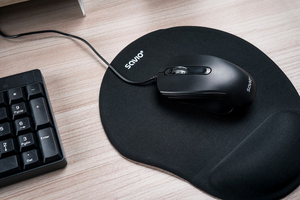 Savio KB-01 keyboard Home/Office USB QWERTY US English Black