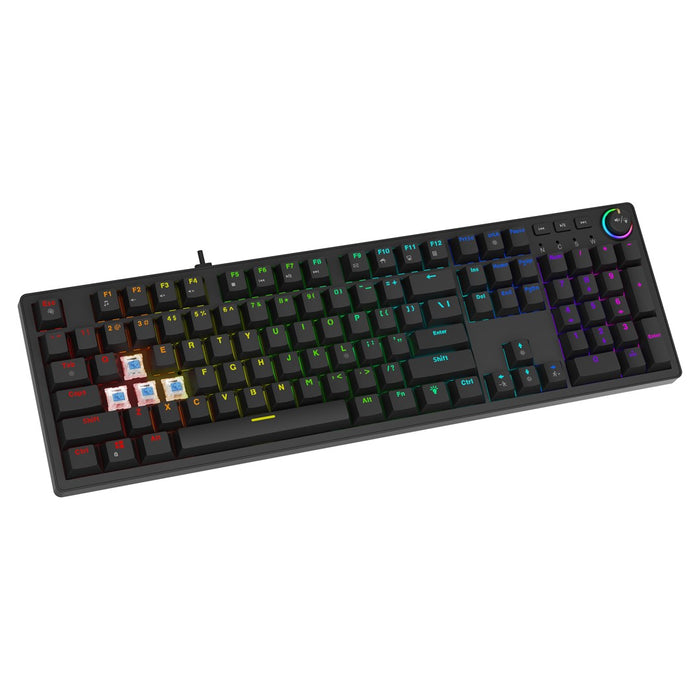 SAVIO STYX Mechanical Keyboard Outemu Brown, Hot Swap, RGB