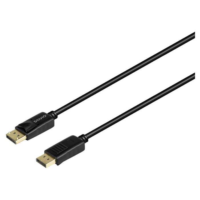 Savio CL-206 DisplayPort cable 3 m Black