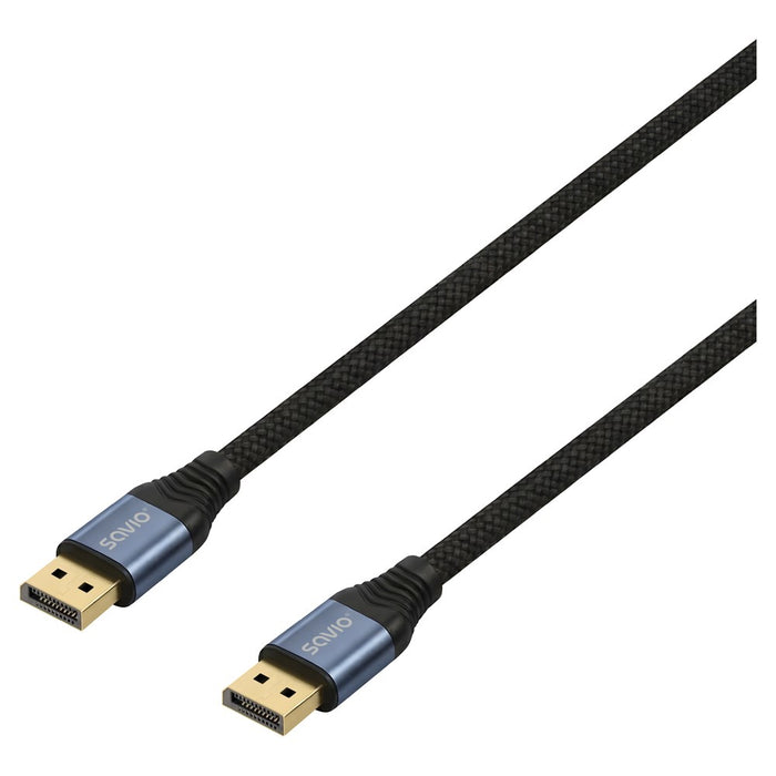Savio CL-210 DisplayPort cable 2 m Black