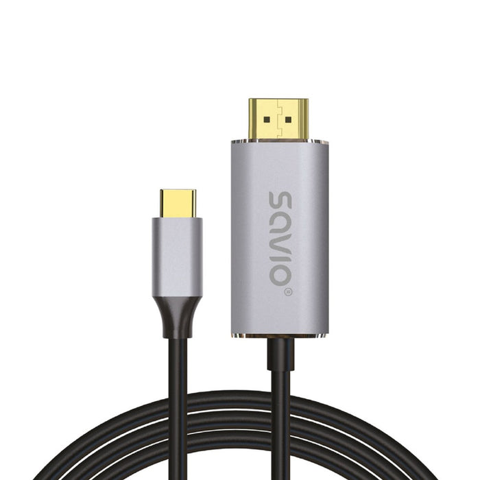 Savio USB cable USB 3.2 Gen 2 (3.1 Gen 2) 2 m USB C USB-C/HDMI