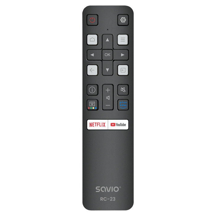 Universal Remote Control Savio RC-23 Black