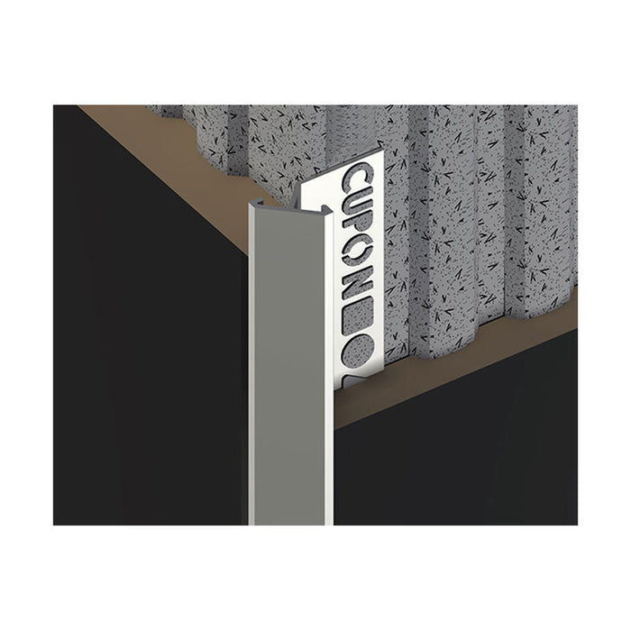 ALUMINUM T-PROFILE FOR EXTERNAL CORNER MAT SAY