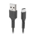SBS LTHL200 USB-A - Micro-USB Cable 1m - Black - Cell phone cables<<<HurtelXML