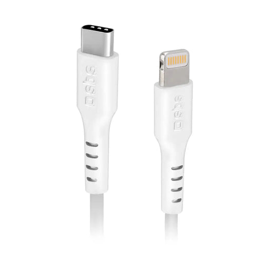 SBS TECABLELIGTC2W USB-C - Lightning Cable 2 m - White - Cell phone cables<<<HurtelXML