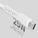 SBS TECABLETCC10W USB-C Cable - USB-C Power Delivery 25W 1 m - white - Cell phone cables<<<HurtelXML