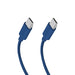 SBS TECABLETISSUETCCB USB-C - USB-C 1.5m 60W braided cable - blue - Cell phone cables<<<HurtelXML&&&Аксесоари за