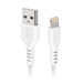 SBS TECABLEUSBIP589W USB-A - Lightning Cable - White - Cell phone cables<<<HurtelXML