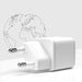 SBS TETRGAN1C20W 20W GaN Wall Charger with Power Delivery - White - Cell phone USB charger<<<HurtelXML&&&Аксесоари за