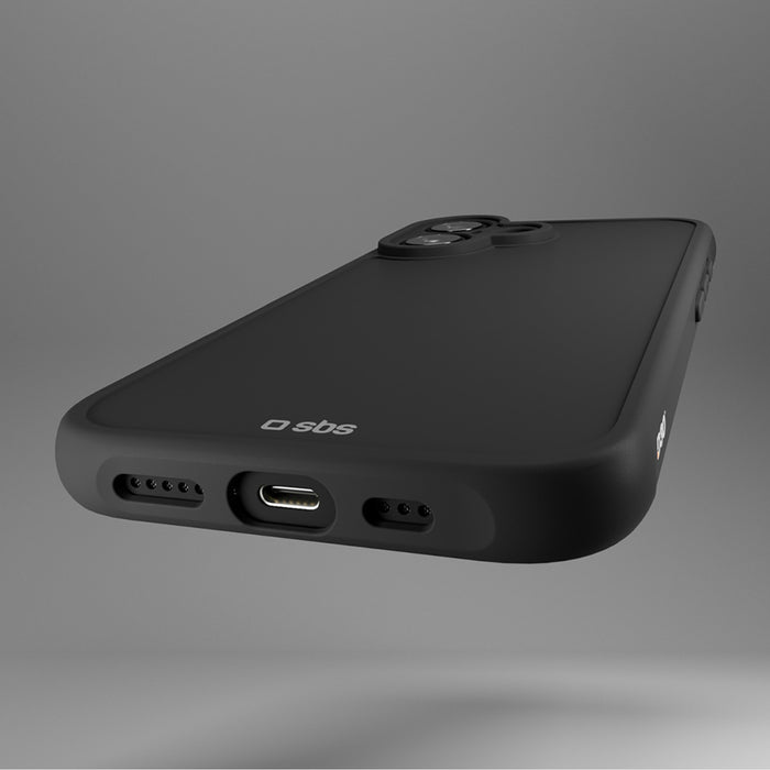 SBS Full Active D3O iPhone 16 Case - Black