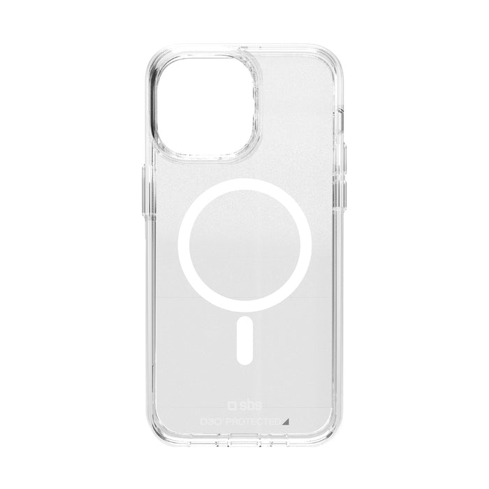 SBS Extreme Mag D3O MagSafe Case for iPhone 16 Pro - Transparent