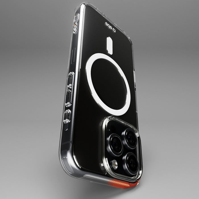 SBS Extreme Mag D3O MagSafe Case for iPhone 16 Pro Max - Transparent