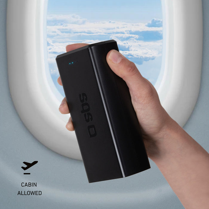 Powerbank SBS TTBB30000PD20K 30000 mAh 2 x USB-C 2 x USB-A - black
