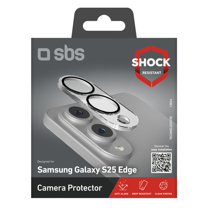 Tempered glass lens for Samsung Galaxy S25 Edge