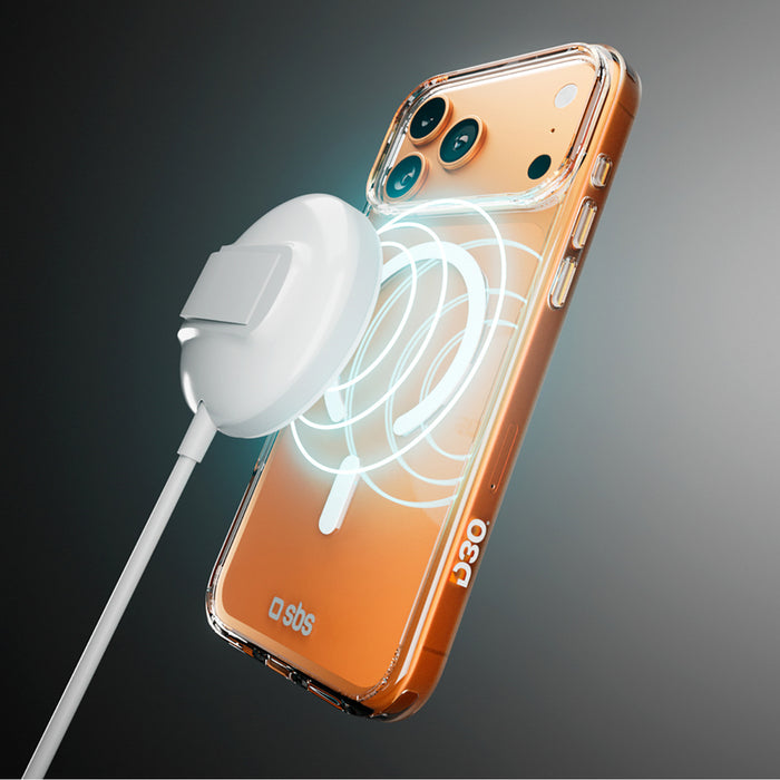 SBS Extreme Mag Case with D3O Technology for iPhone 17 Pro - Transparent