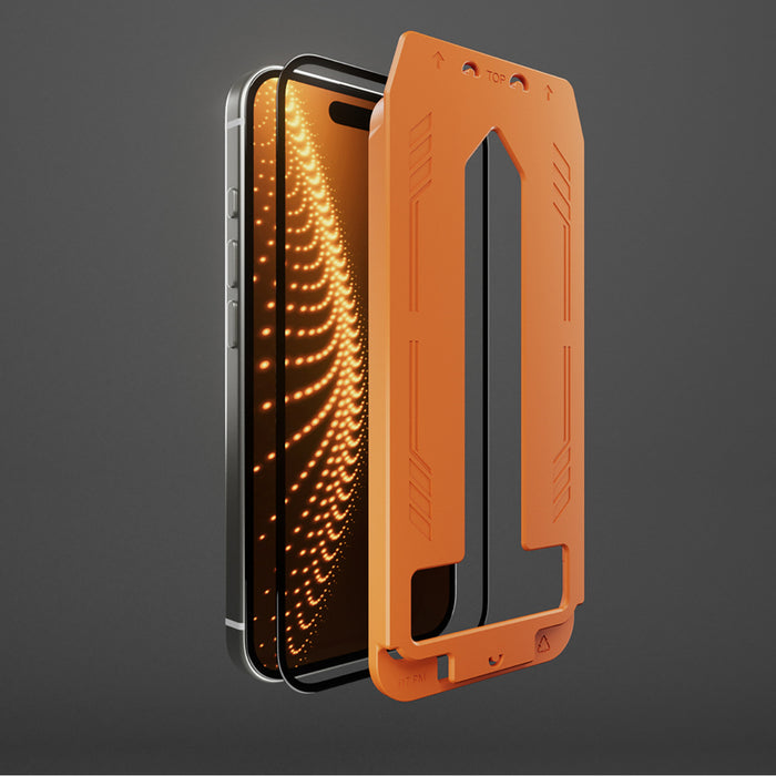 SBS protective glass with D3O technology set with applicator for iPhone 17 / iPhone 16 Pro