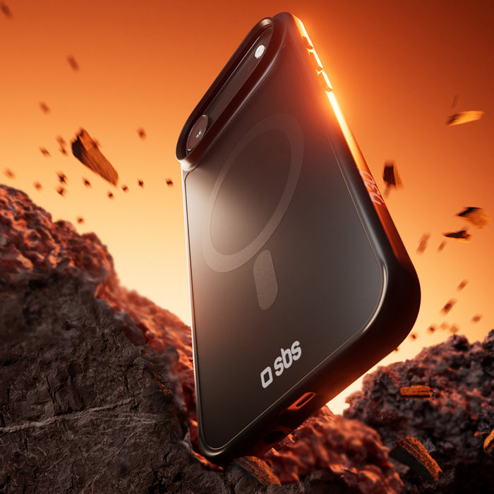 SBS Full Active Mag Case with D3O Technology for iPhone 17 Air - Black