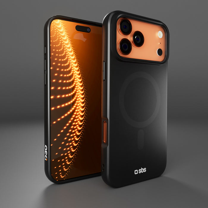 SBS Full Active Mag Case with D3O Technology for iPhone 17 Pro Max - Black