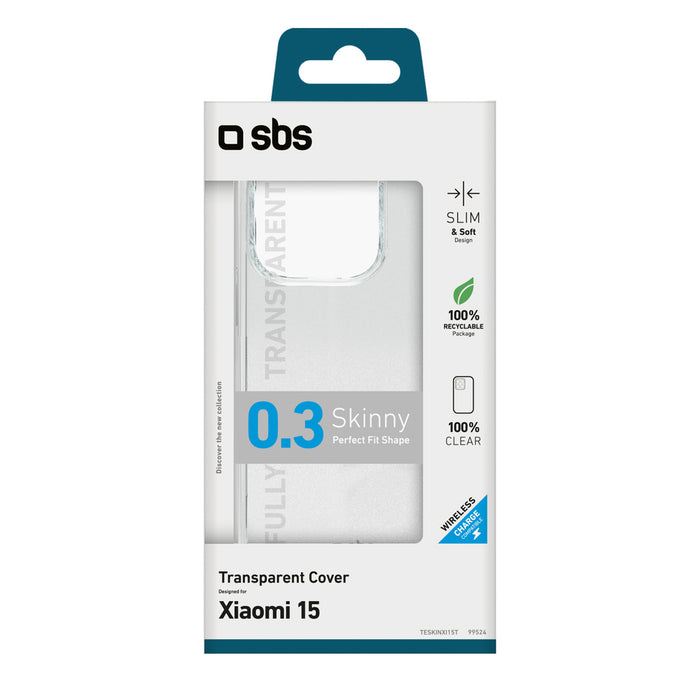 SBS Skinny Cover for Xiaomi 15 - transparent