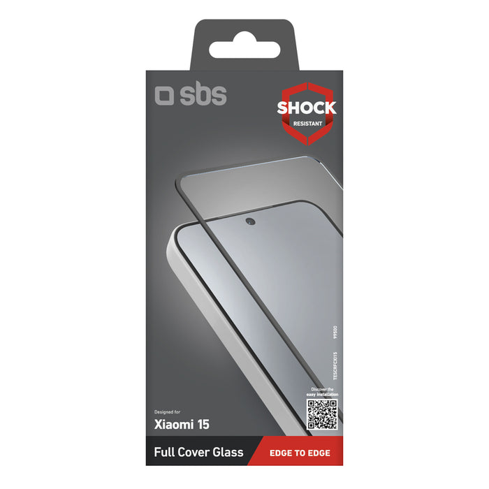 SBS Full Cover Tempered Glass for Xiaomi 15