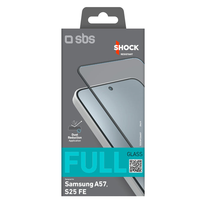 SBS Full Cover Tempered Glass for Samsung Galaxy A57