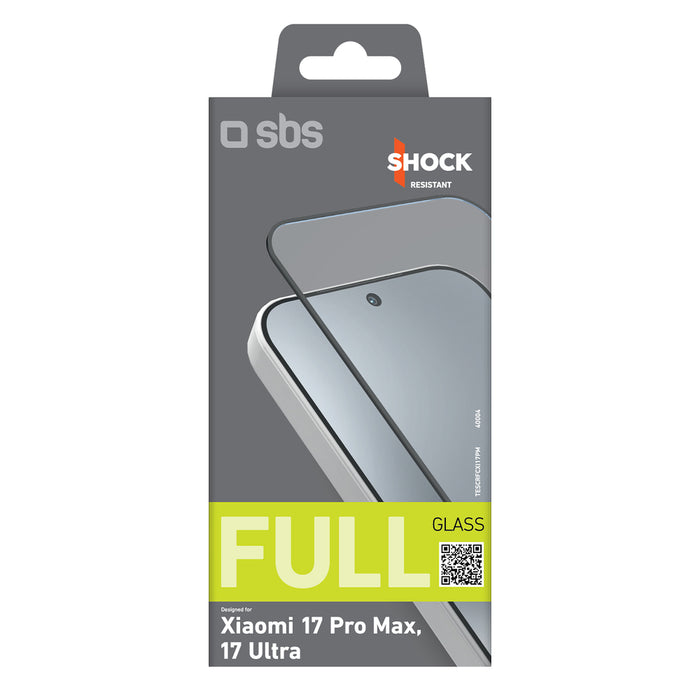 SBS Full Cover Tempered Glass for Xiaomi 17 Pro Max